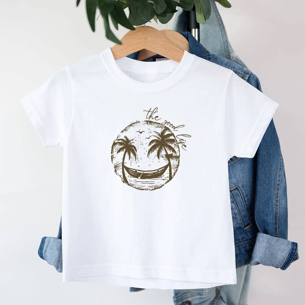 Smiley Palm Tree Barn T-Shirt - Norday SE