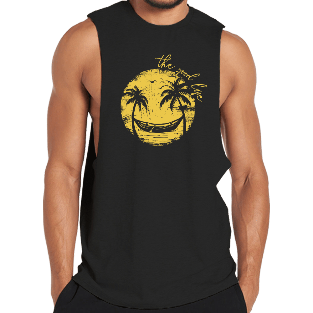 Smiley Palm Tree Tank Top - Norday SE