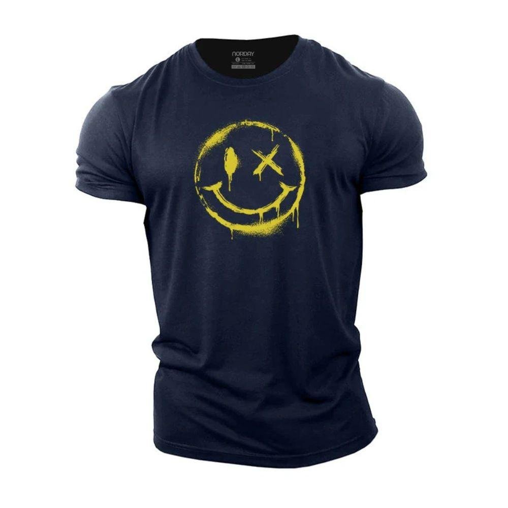 Spray Paint Smiley T-Shirt - Norday SE