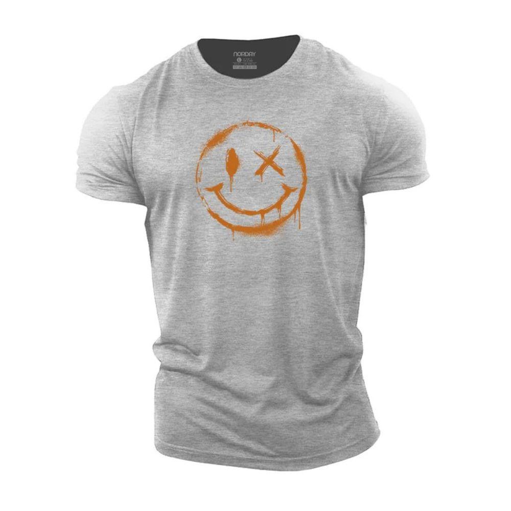 Spray Paint Smiley T-Shirt - Norday SE
