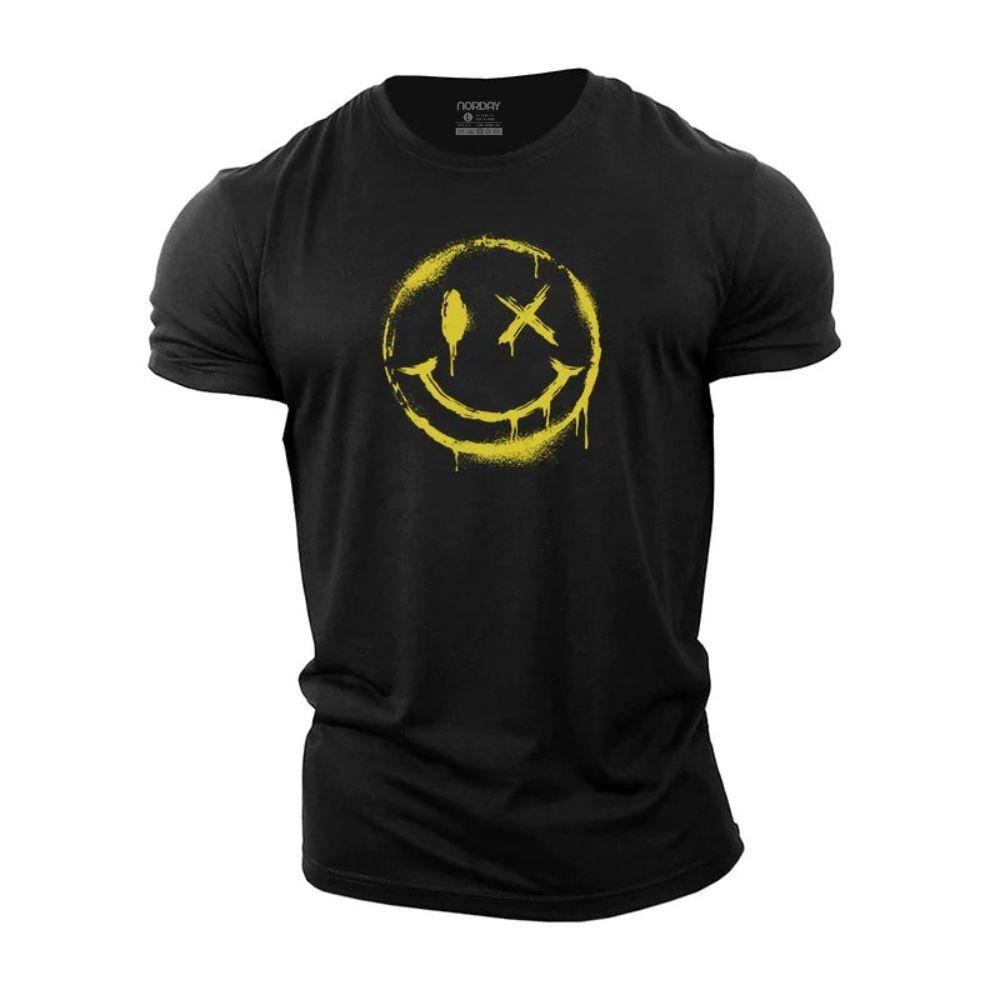 Spray Paint Smiley T-Shirt - Norday SE