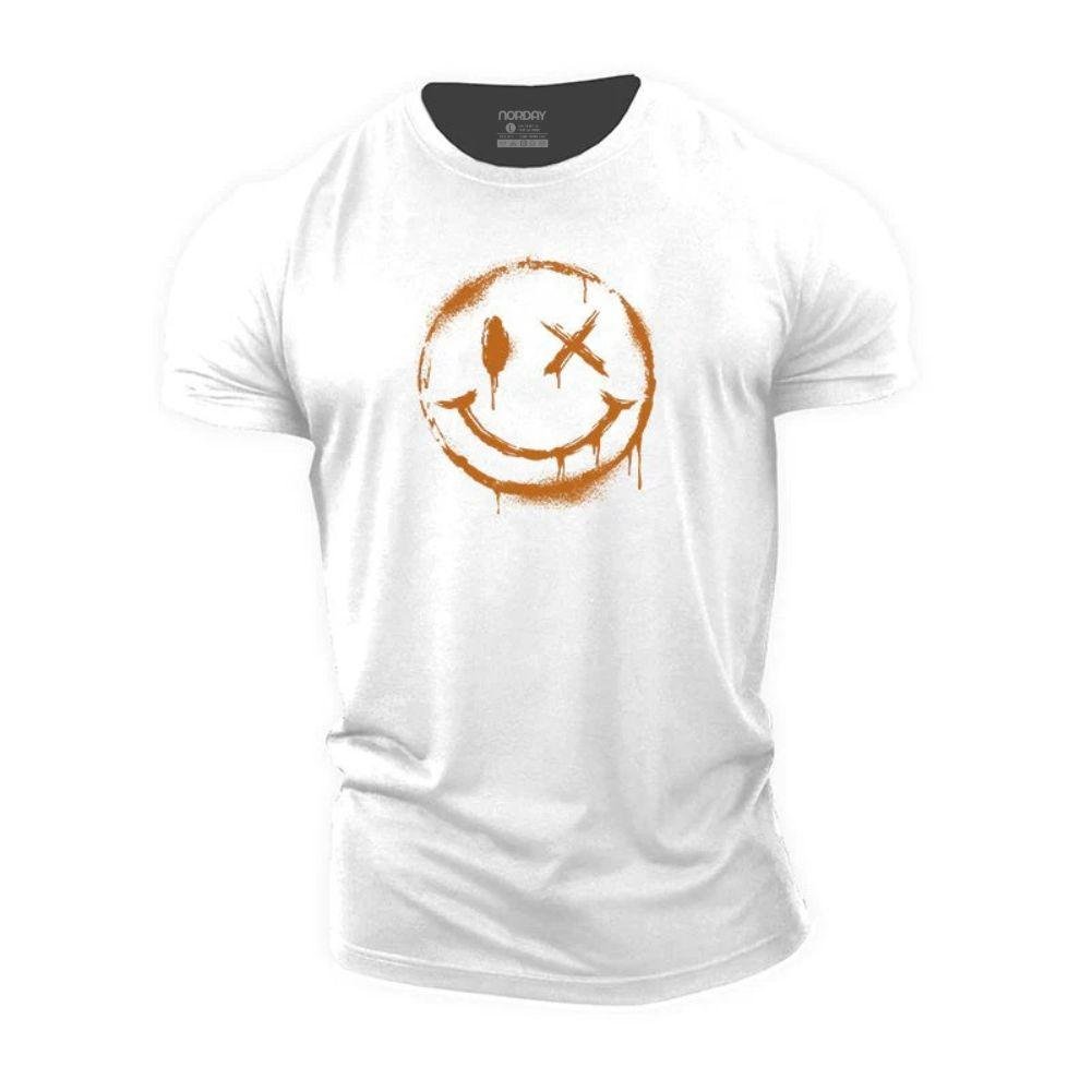 Spray Paint Smiley T-Shirt - Norday SE