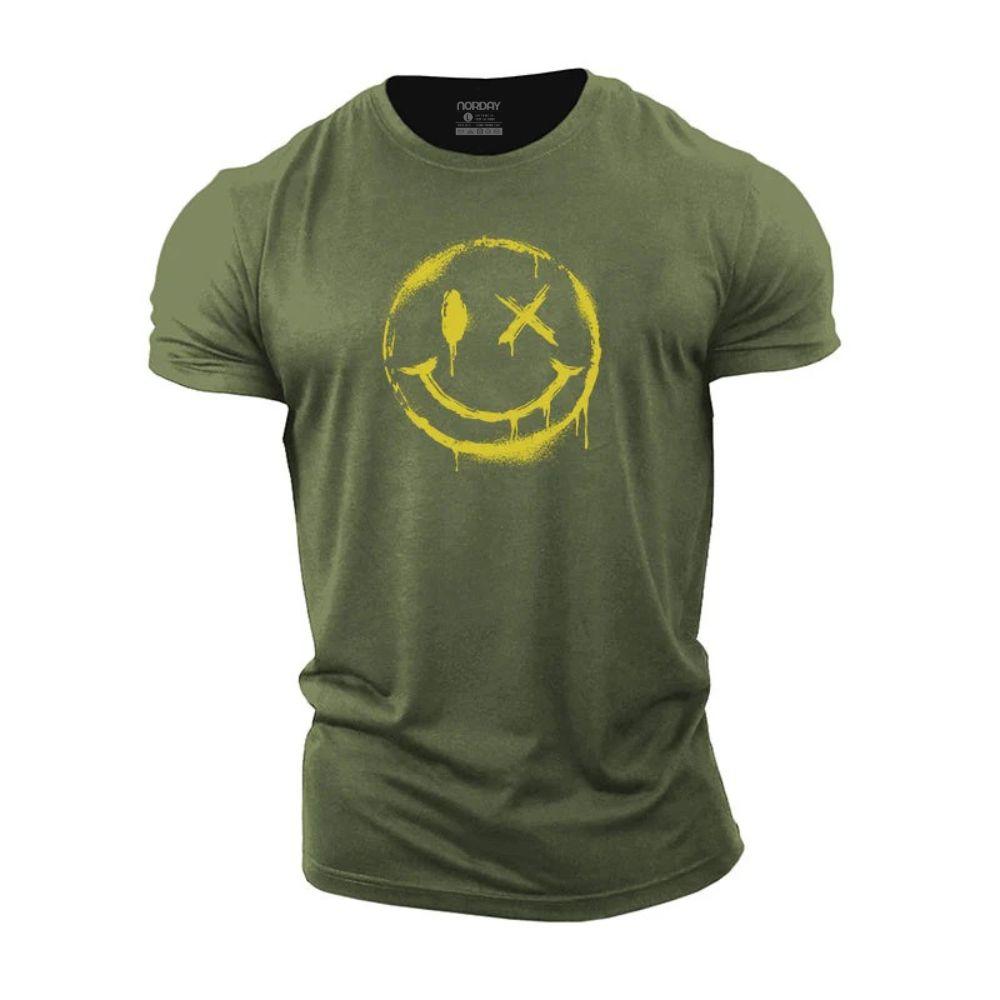 Spray Paint Smiley T-Shirt - Norday SE
