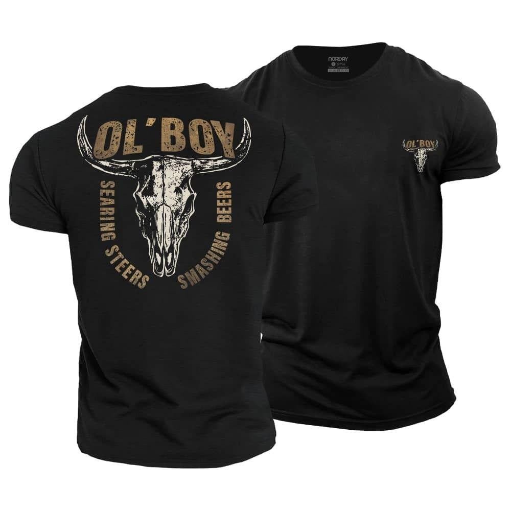 Steer Skull T-Shirt - Norday SE
