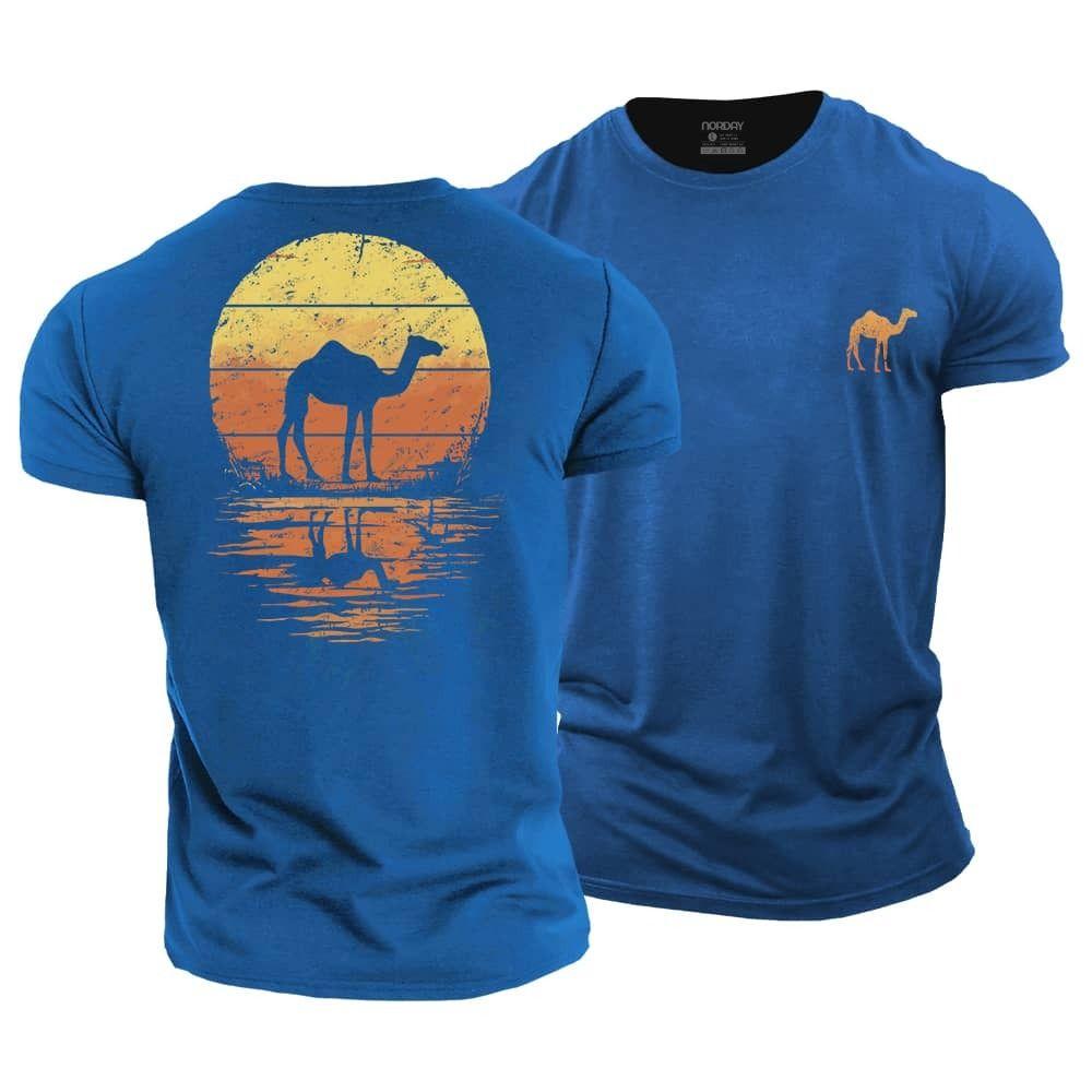 Sun And Camel T-Shirt - Norday SE