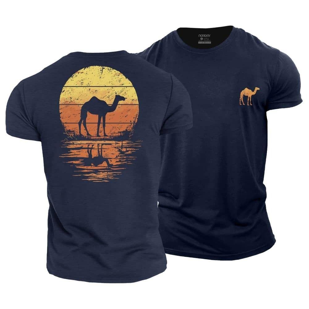 Sun And Camel T-Shirt - Norday SE