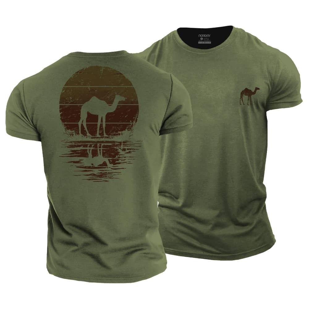Sun And Camel T-Shirt - Norday SE