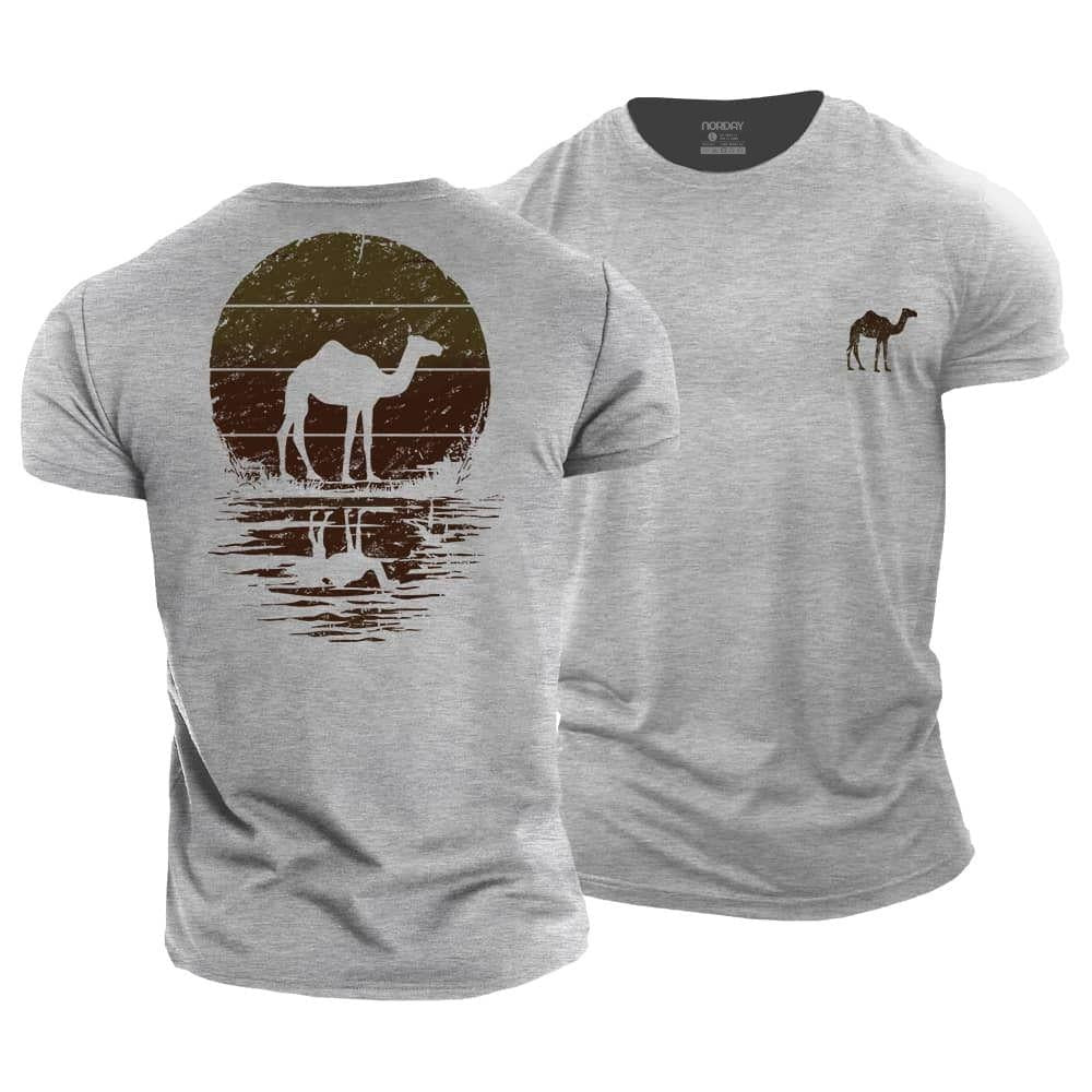 Sun And Camel T-Shirt - Norday SE