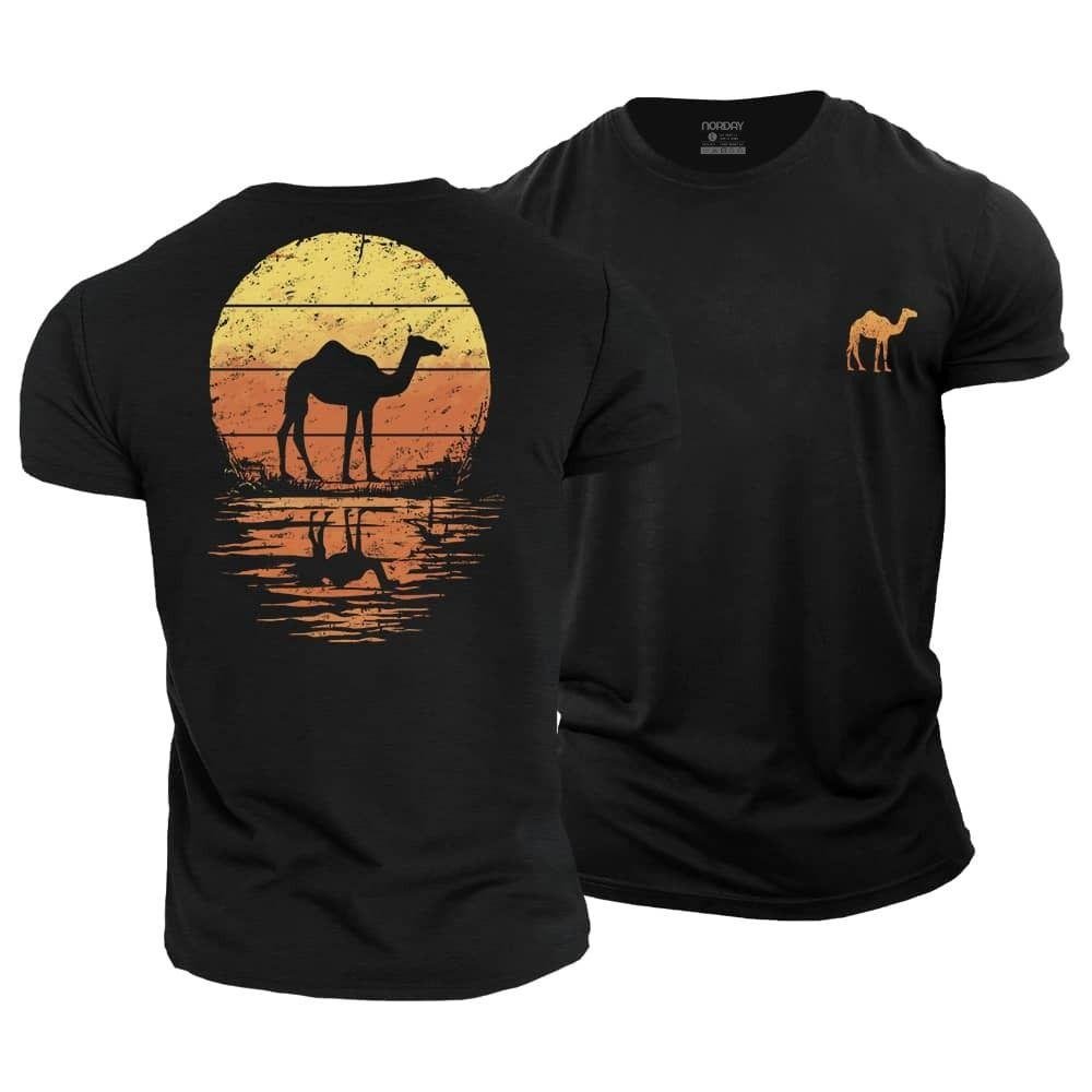 Sun And Camel T-Shirt - Norday SE