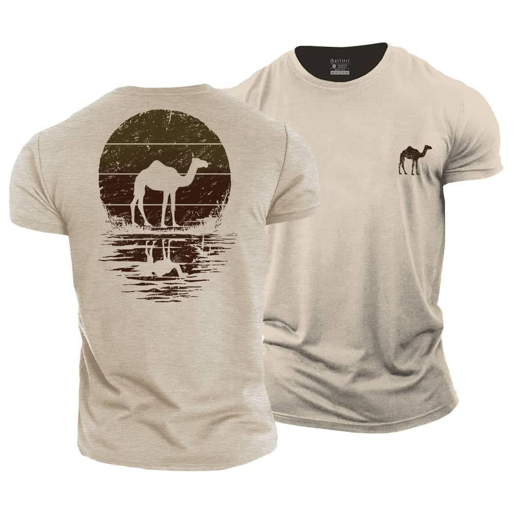 Sun And Camel T-Shirt - Norday SE