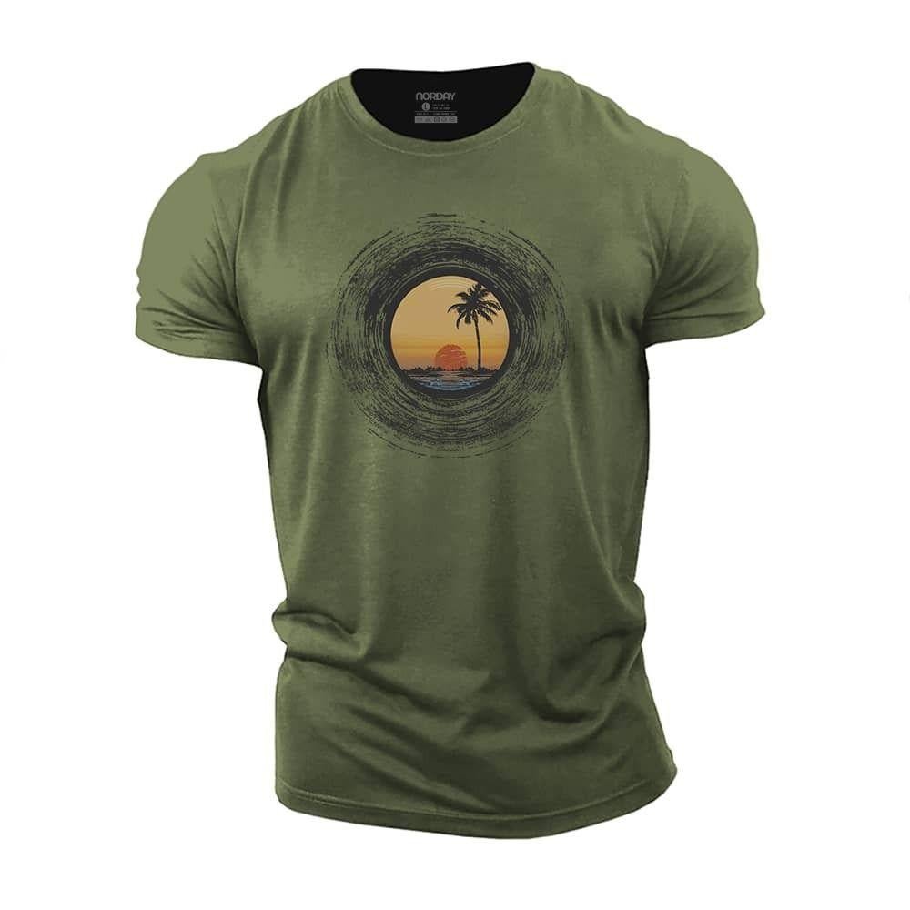 Sunset Record T-Shirt - Norday SE