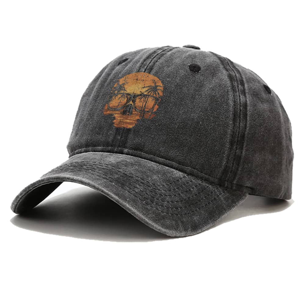 Sunset Skull Vintage Keps - Norday SE