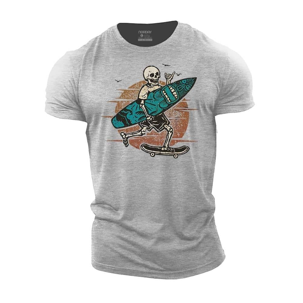 Surfing Skeleton T-Shirt - Norday SE