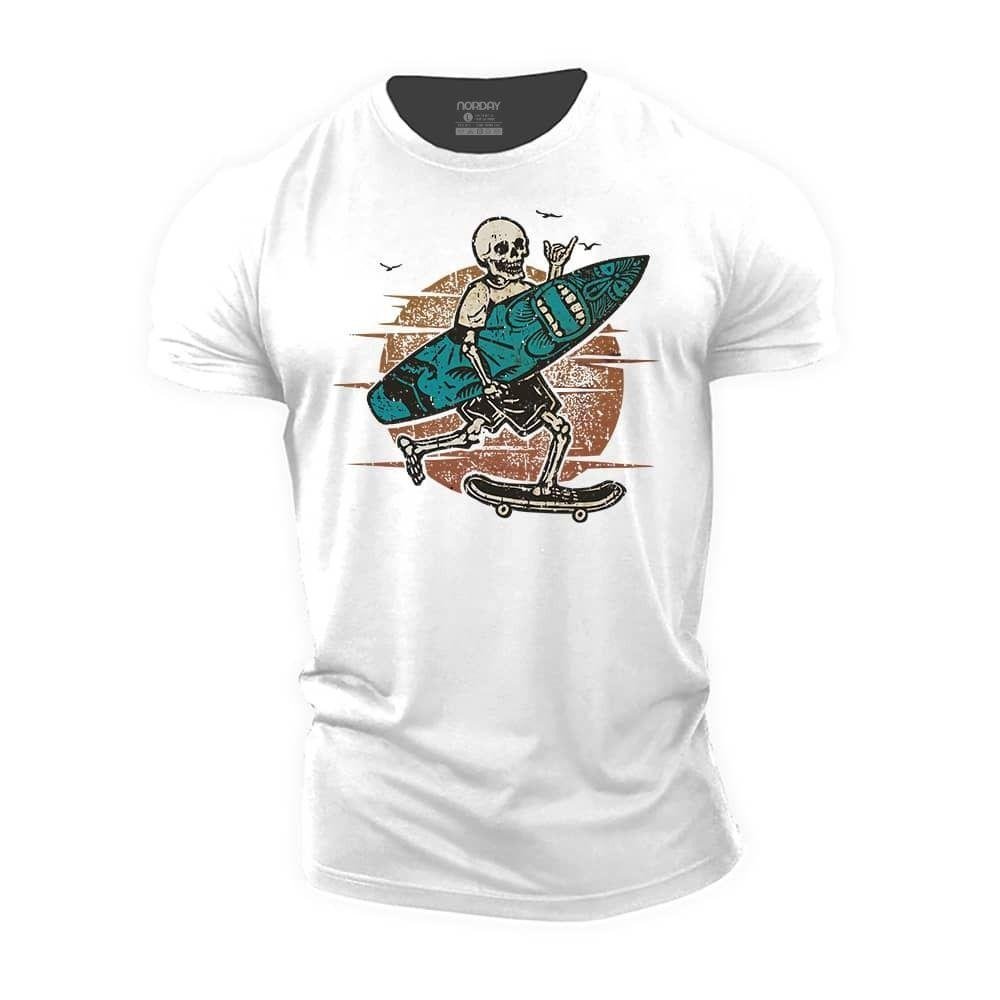 Surfing Skeleton T-Shirt - Norday SE