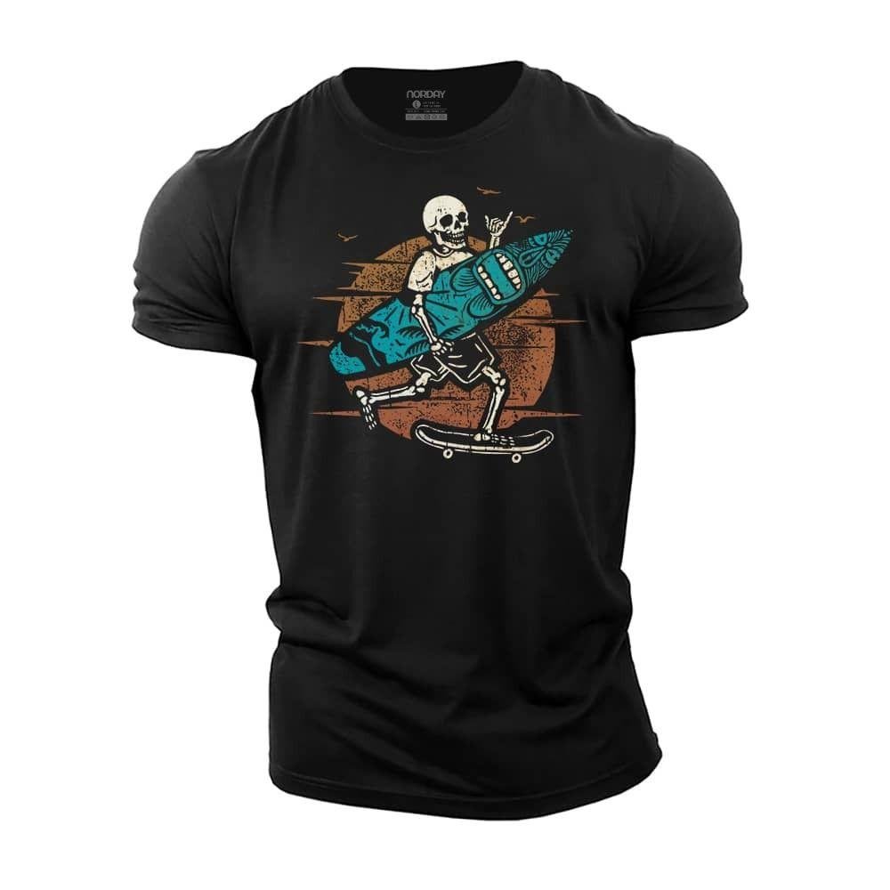 Surfing Skeleton T-Shirt - Norday SE
