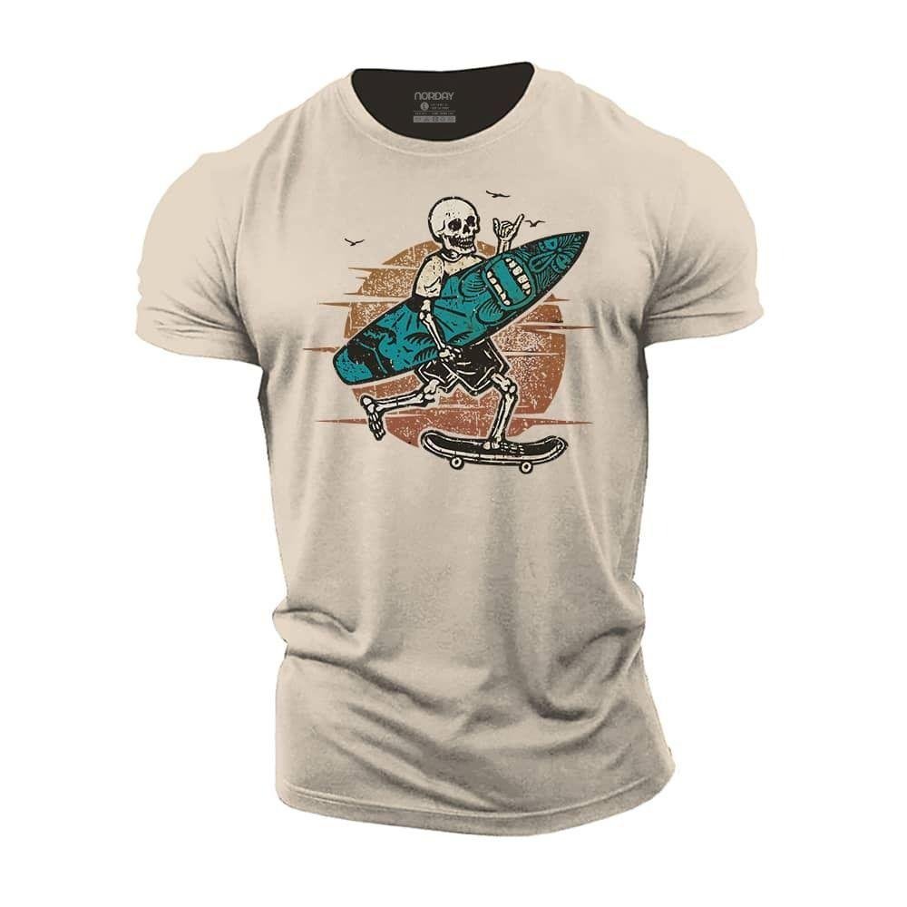 Surfing Skeleton T-Shirt - Norday SE