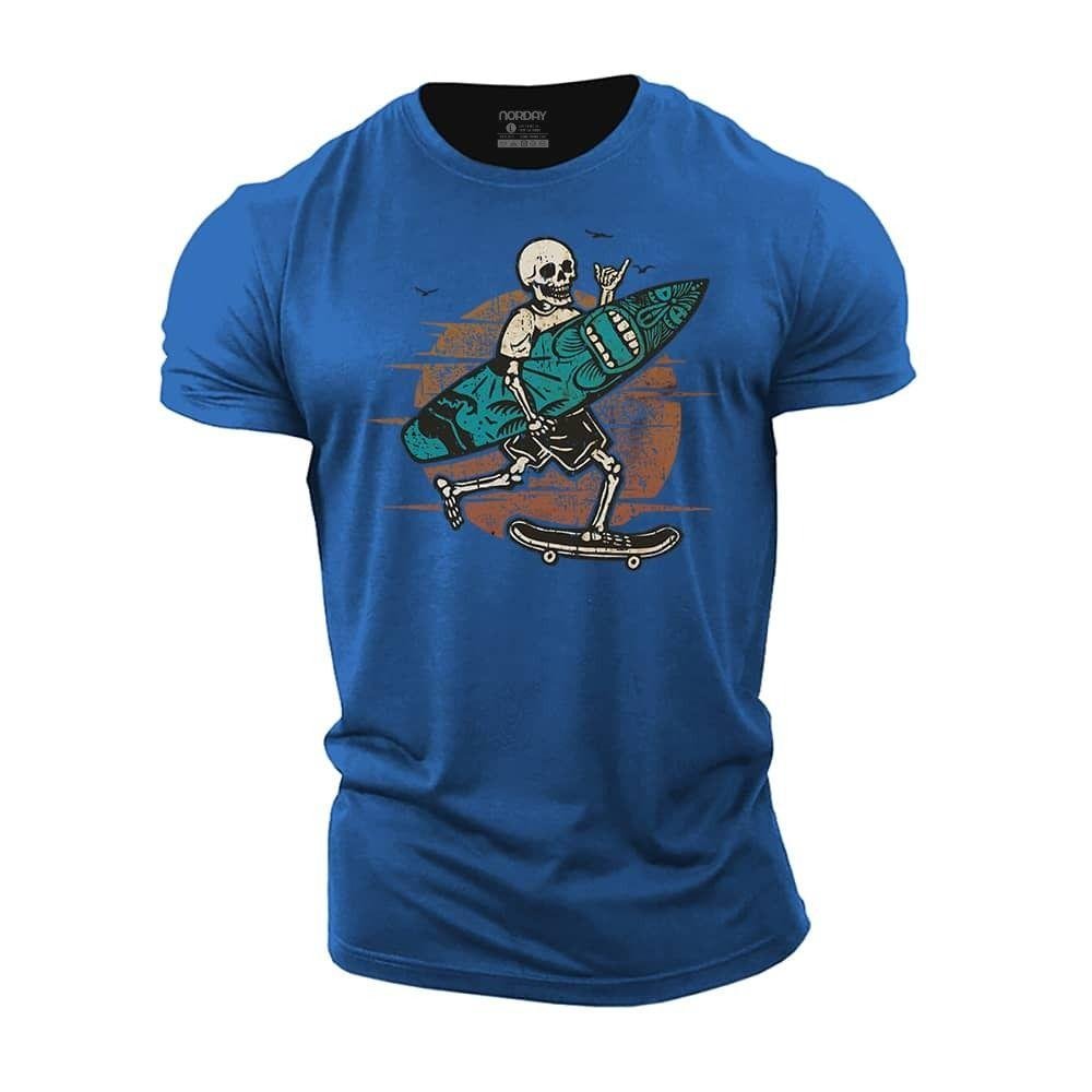 Surfing Skeleton T-Shirt - Norday SE