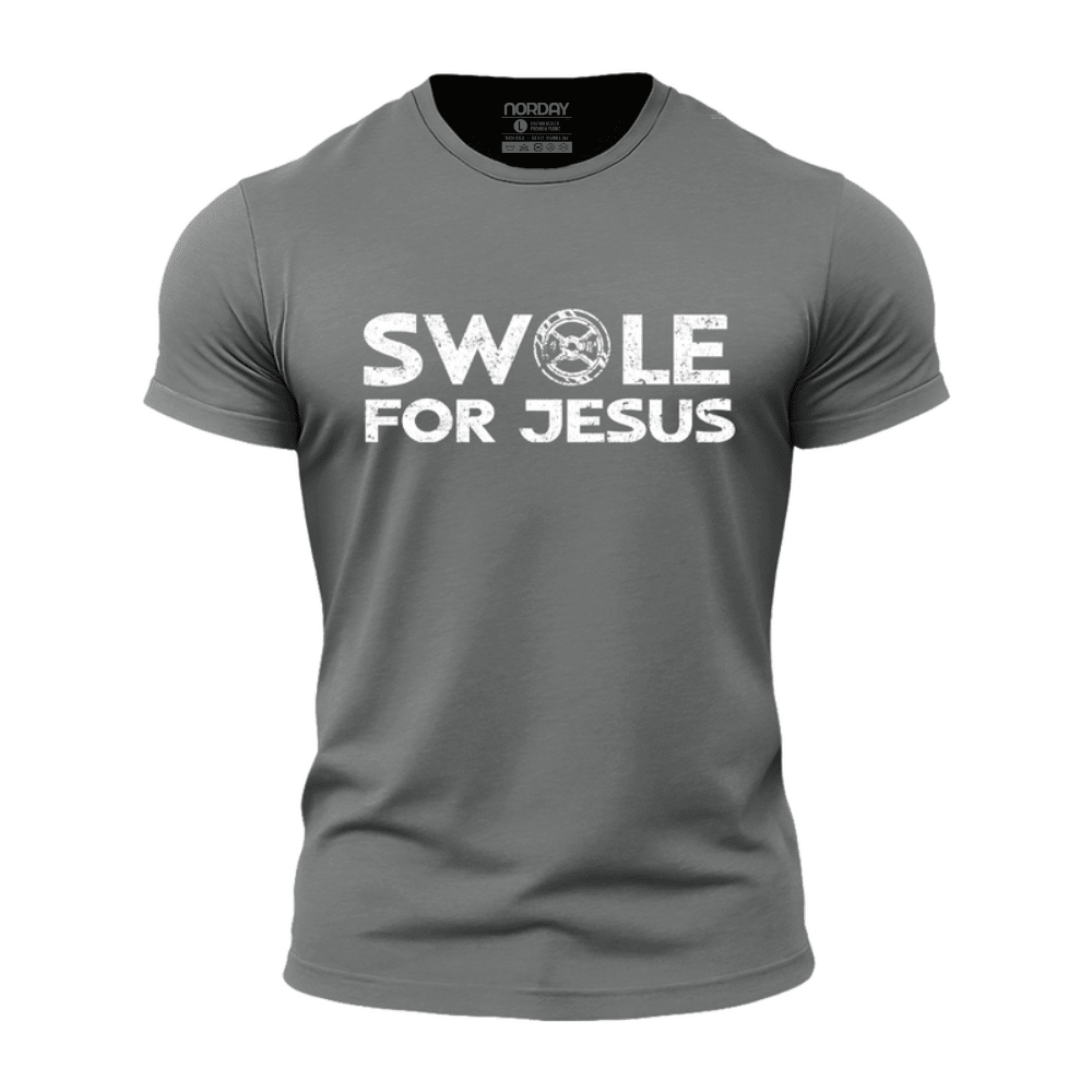 Swole for Jesus Athletic Quick - Dry T-Shirt - Norday SE