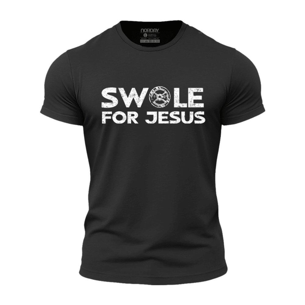 Swole for Jesus Athletic Quick - Dry T-Shirt - Norday SE