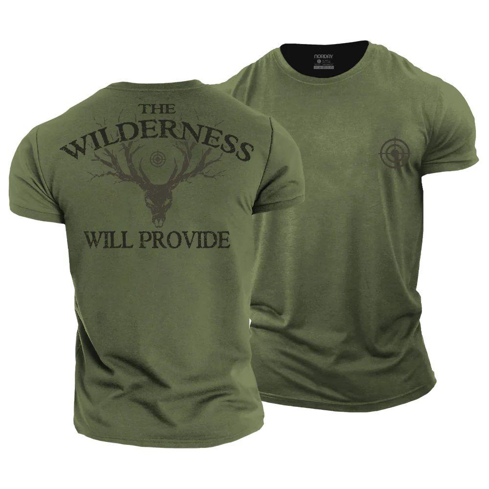 The Wilderness Will Provide T-Shirt - Norday SE