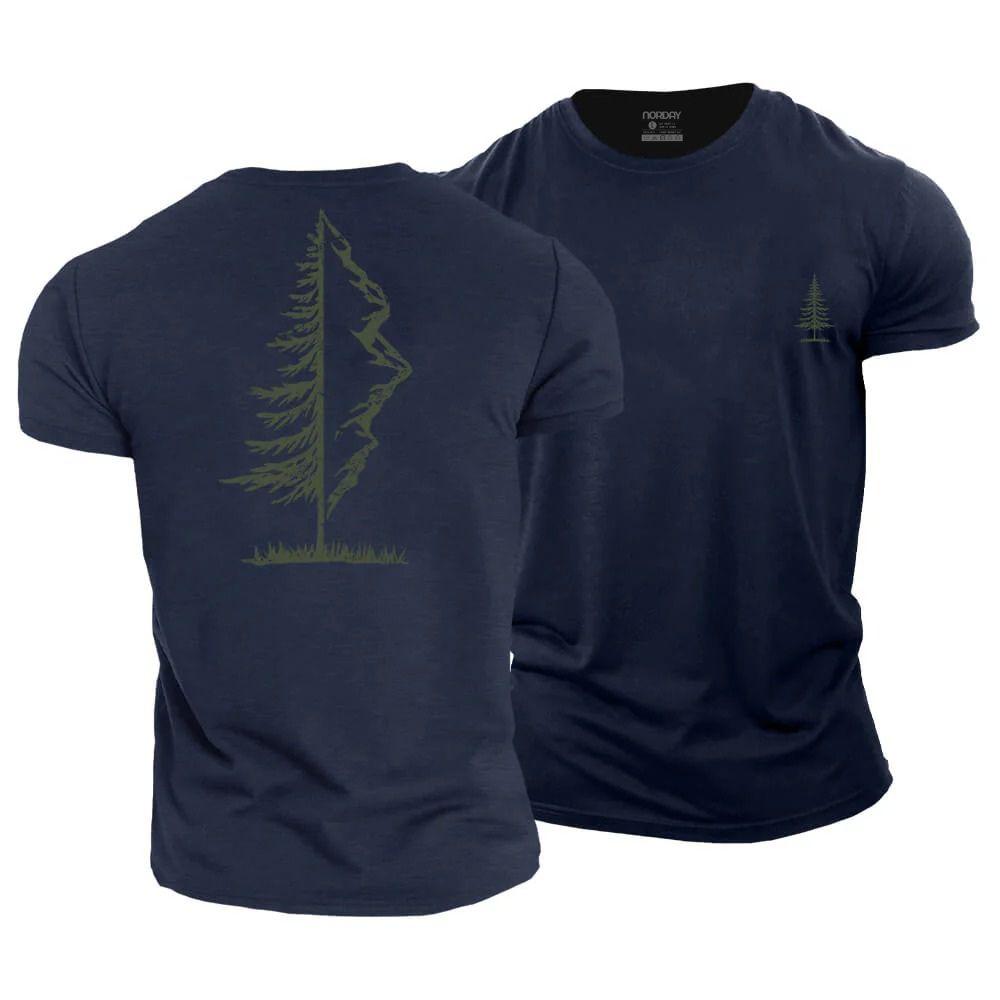 Tree And Mountain T-Shirt - Norday SE