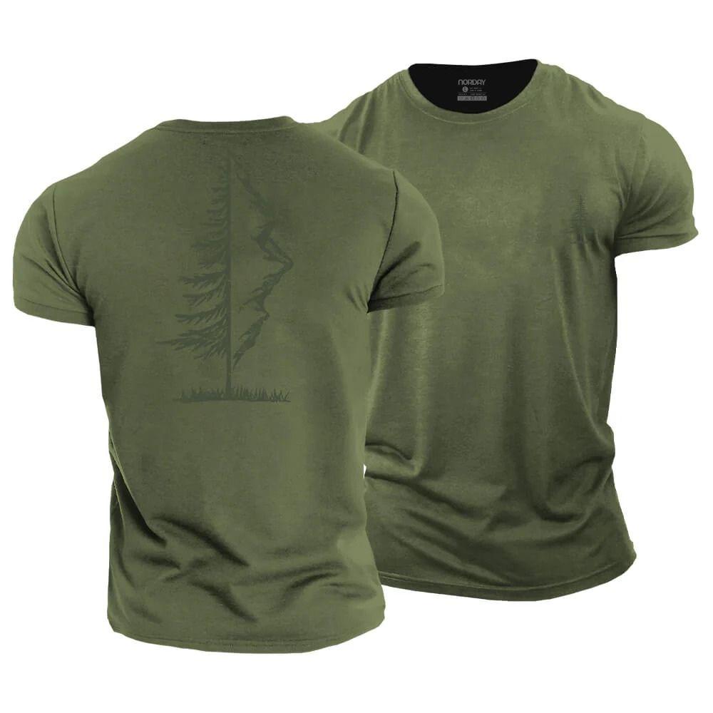 Tree And Mountain T-Shirt - Norday SE