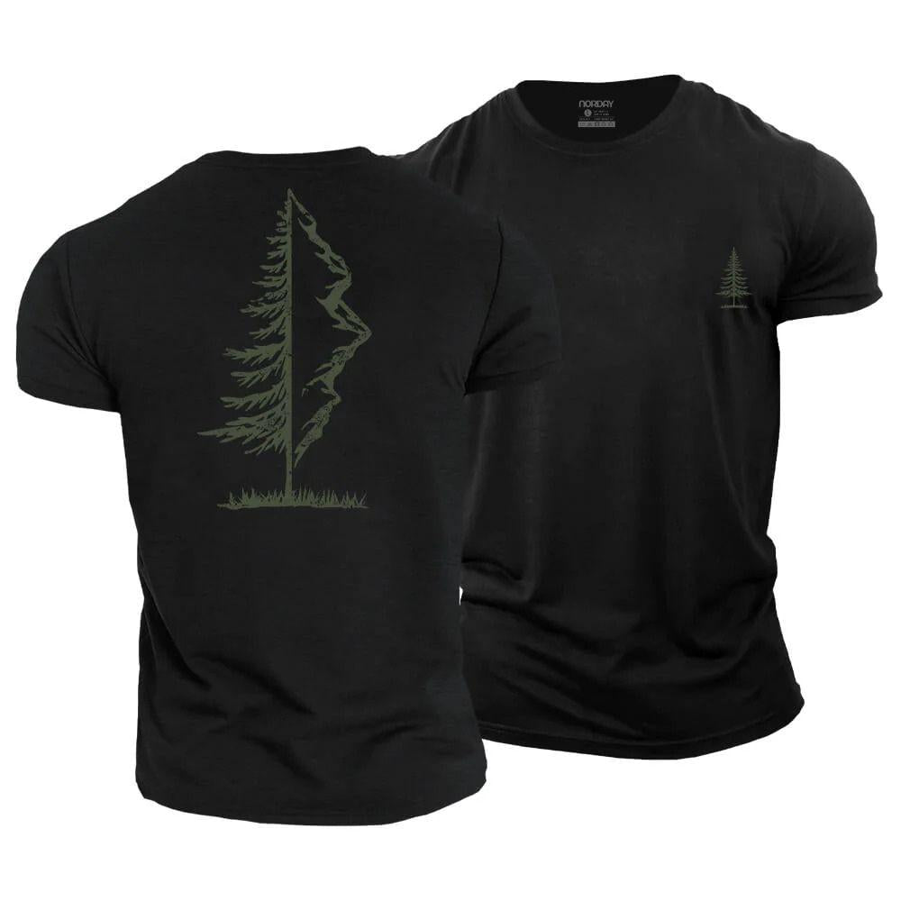 Tree And Mountain T-Shirt - Norday SE