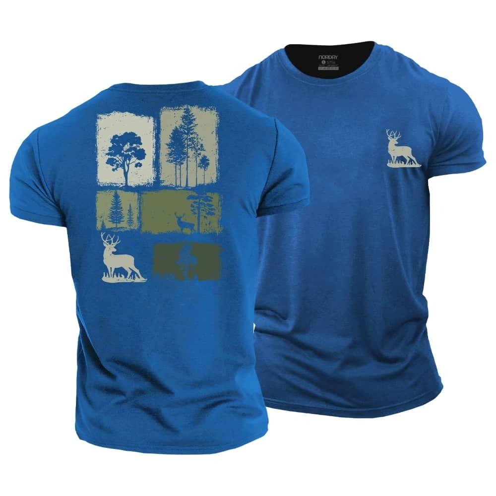 Tree Wildlife Silhouette T-Shirt - Norday SE