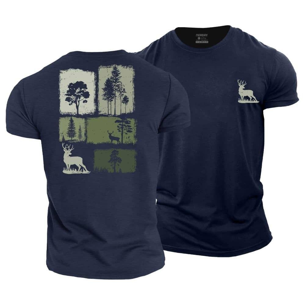 Tree Wildlife Silhouette T-Shirt - Norday SE