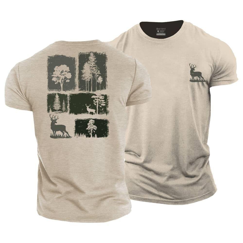 Tree Wildlife Silhouette T-Shirt - Norday SE