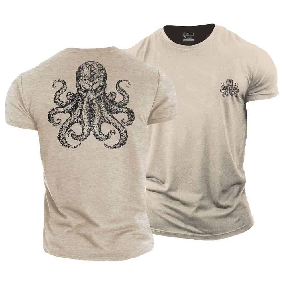 Viking Rune Octopus T-Shirt - Norday SE