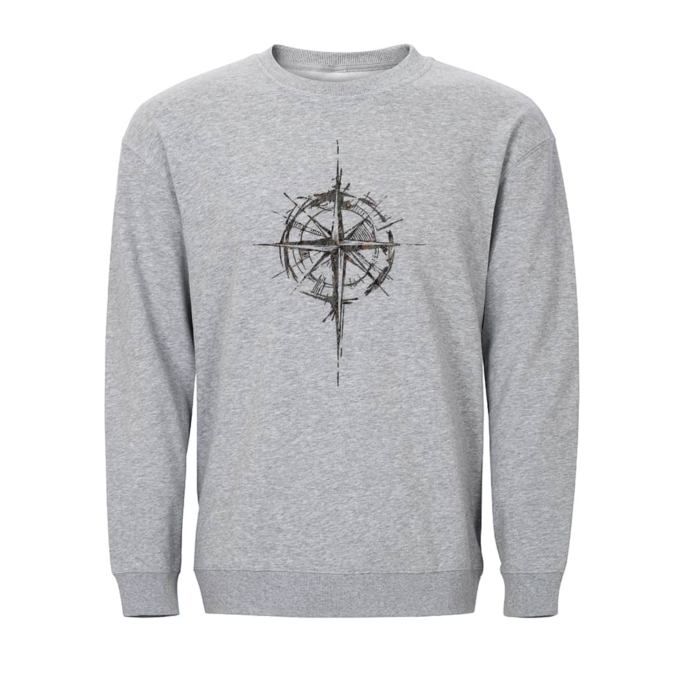 Vintage Compass Crewneck Sweatshirt - Norday SE
