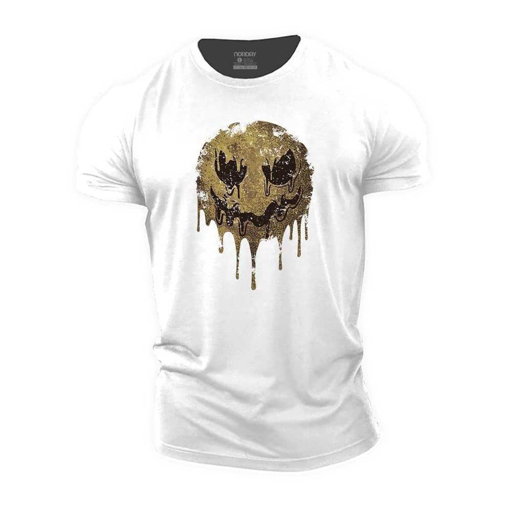 Vintage Smiley Cotton T-Shirt - Norday SE