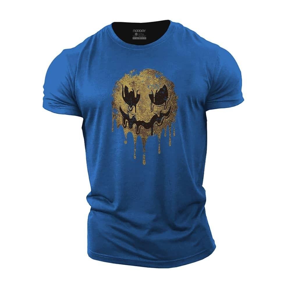 Vintage Smiley Cotton T-Shirt - Norday SE