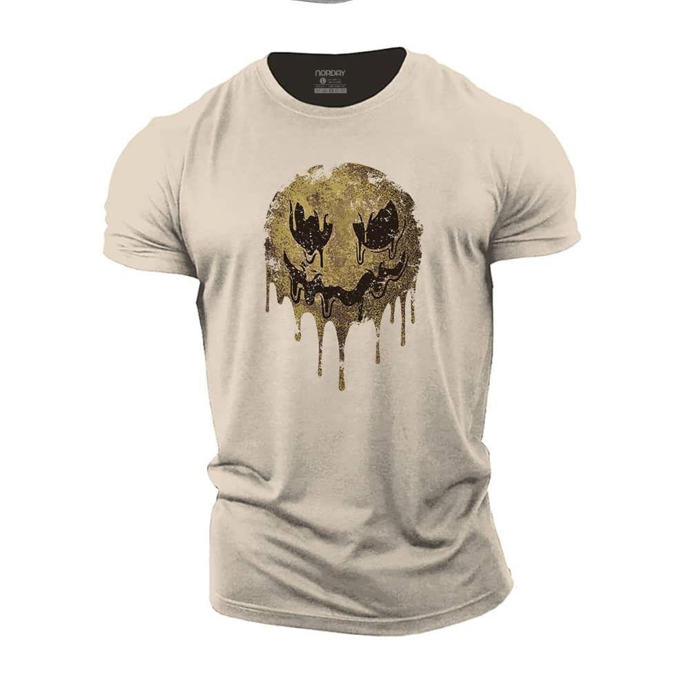 Vintage Smiley Cotton T-Shirt - Norday SE