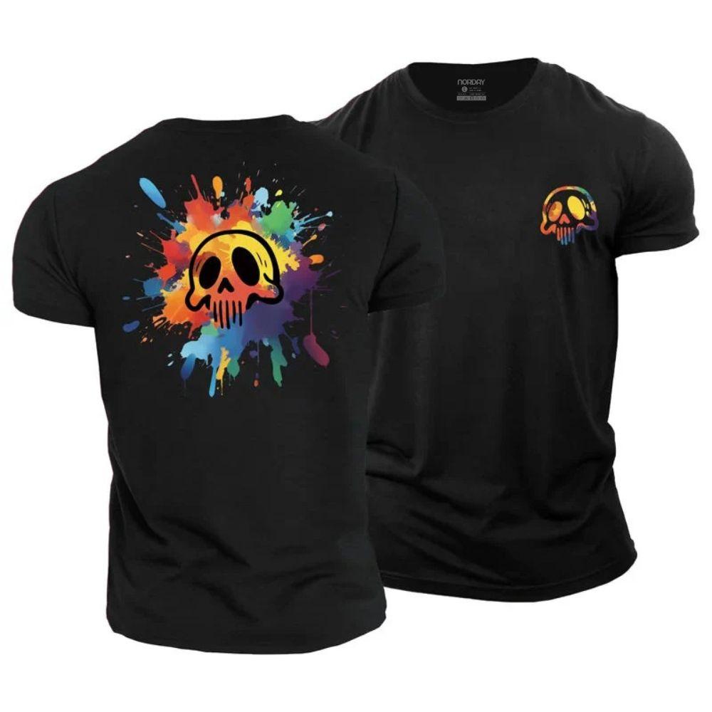 Watercolor Skull T-Shirt - Norday SE