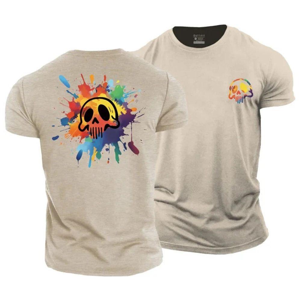 Watercolor Skull T-Shirt - Norday SE