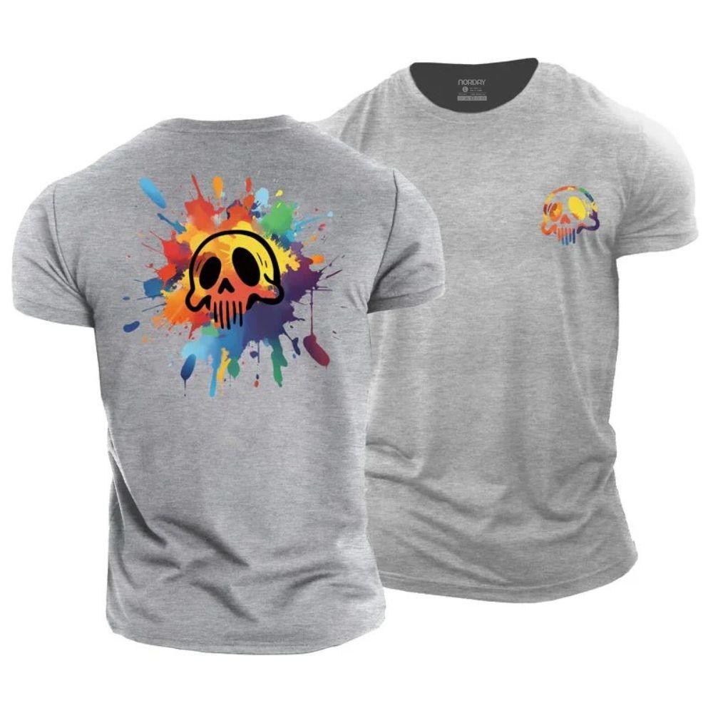 Watercolor Skull T-Shirt - Norday SE