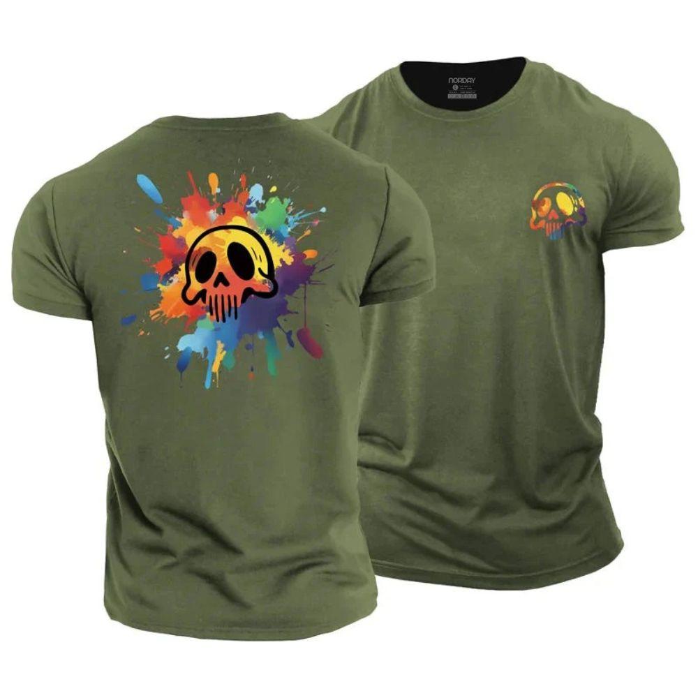 Watercolor Skull T-Shirt - Norday SE