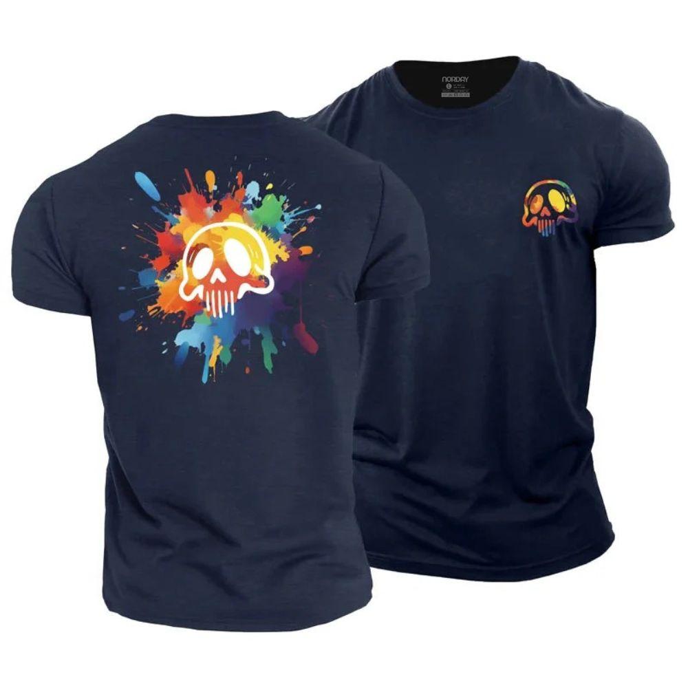 Watercolor Skull T-Shirt - Norday SE
