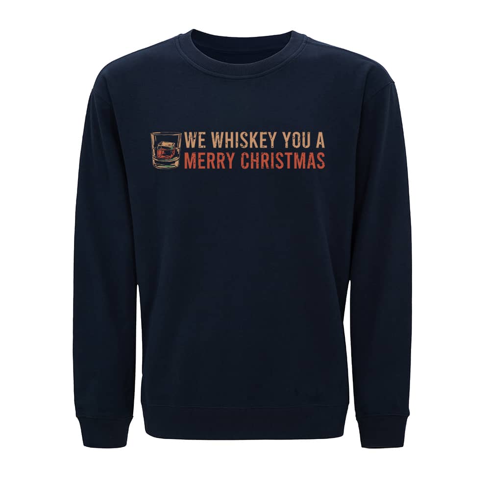 Whiskey Merry Christmas Sweatshirt - Norday SE