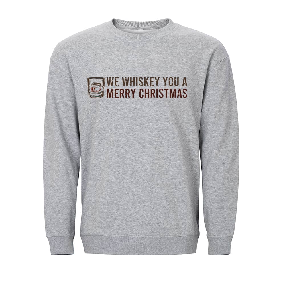 Whiskey Merry Christmas Sweatshirt - Norday SE
