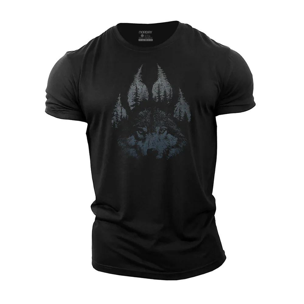 Wolf Paw Forest T-Shirt - Norday SE